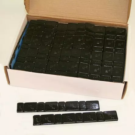 UUTUUS Liimapaino teräs 3M-teipillä 100kpl - Rengaspainot - BOAF02LIUSKABLUE3M - 1