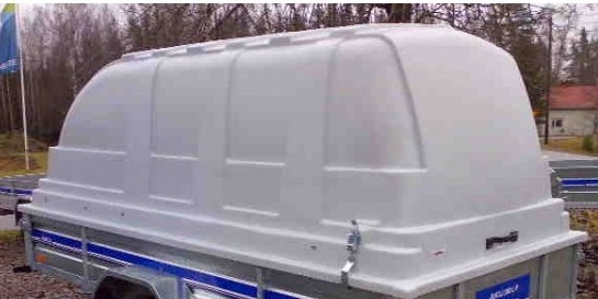 JAXAL KUOMU 1295 x 3330 100cm korkea - Jaxal kuomut - 1295x3330x100cm - 1