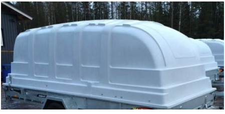 JAXAL KUOMU 1916 x 4165 125cm korkea - Jaxal kuomut - 1916x4165x125cm - 1