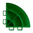 Lattialaatan kulmapala, leaf green 4 kpl - Lattialaatat - FLOORCORNERGREEN - 1